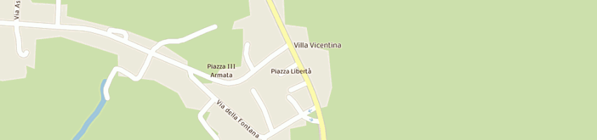 Mappa della impresa gabbarini giorgio a VILLA VICENTINA