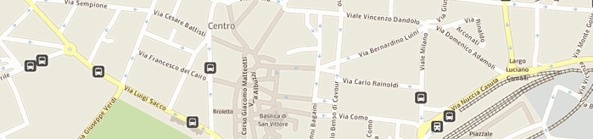 Mappa della impresa atelier via donizetti di antonella lepriero a VARESE