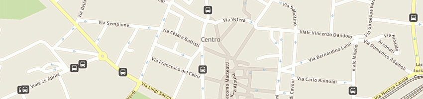 Mappa della impresa albergo ristorante bologna snc a VARESE