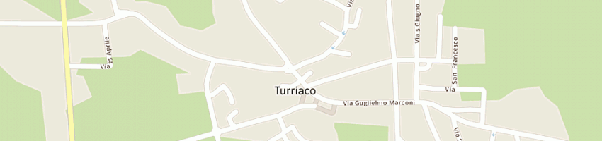 Mappa della impresa corrente sergio a TURRIACO
