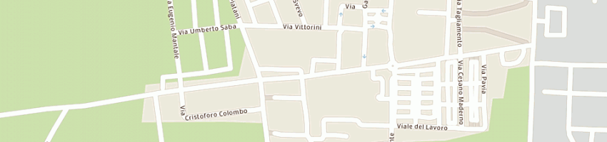 Mappa della impresa trattoria pizzeria alla fontana di biancotto patrizia e c snc a TORVISCOSA