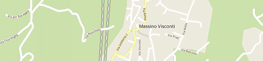 Mappa della impresa trattoria della rama a MASSINO VISCONTI