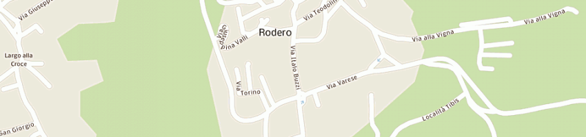 Mappa della impresa municipio a RODERO