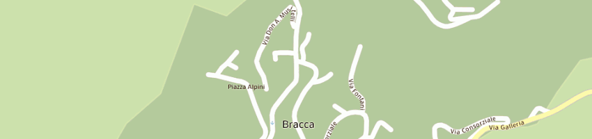 Mappa della impresa trattoria dentella a BRACCA