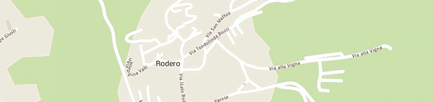 Mappa della impresa municipio a RODERO