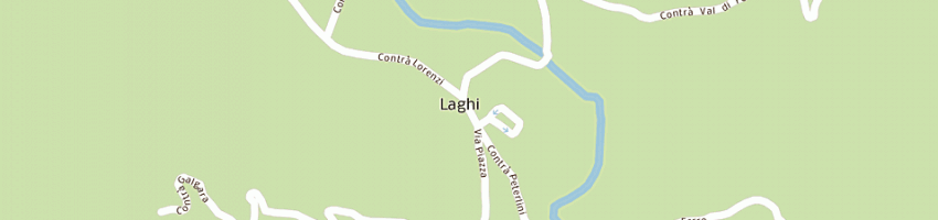 Mappa della impresa trattoria dalla santa a LAGHI