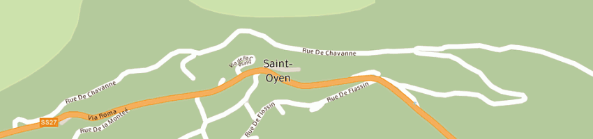 Mappa della impresa comune di saint'oyen a SAINT OYEN