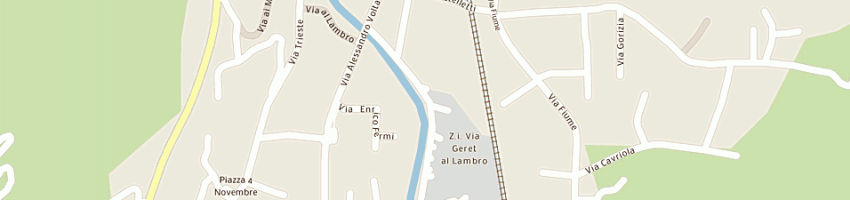 Mappa della impresa minoretti falegnameria a PONTE LAMBRO
