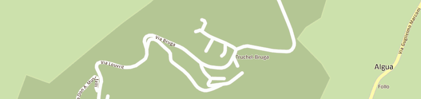 Mappa della impresa ristorante genzianella di zanchi fabio e c snc a BRACCA