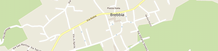 Mappa della impresa brebbia daniela a BREBBIA