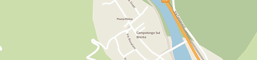 Mappa della impresa colibri'di scramoncin renata a CAMPOLONGO SUL BRENTA