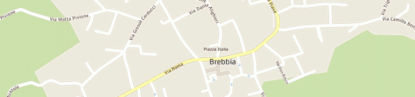 Mappa della impresa porrini carla a BREBBIA