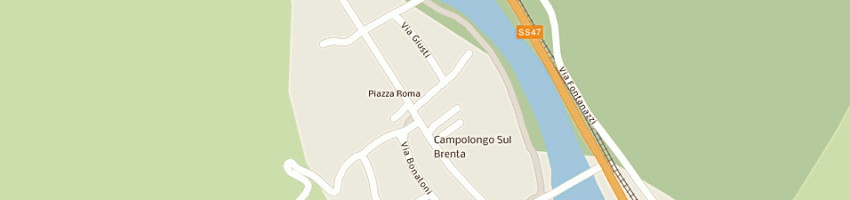 Mappa della impresa gusella ludovico a CAMPOLONGO SUL BRENTA
