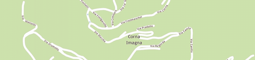 Mappa della impresa comune di corna imagna a CORNA IMAGNA