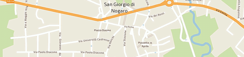 Mappa della impresa bonetto gianfranco a SAN GIORGIO DI NOGARO