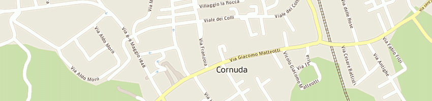 Mappa della impresa municipio a CORNUDA