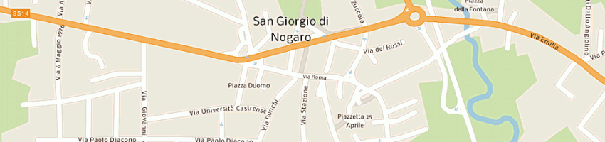 Mappa della impresa cna udine servizi (soccooprl) a SAN GIORGIO DI NOGARO