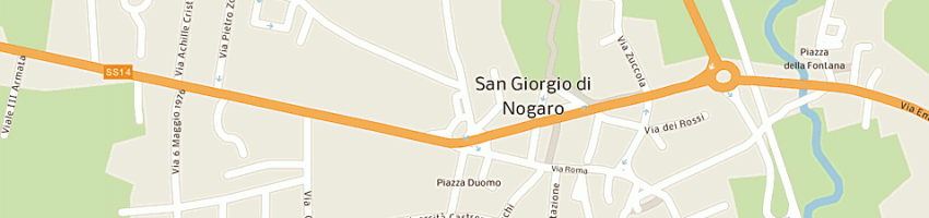 Mappa della impresa municipio a SAN GIORGIO DI NOGARO