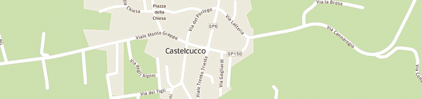 Mappa della impresa asolo consulting srl unipersonale a CASTELCUCCO