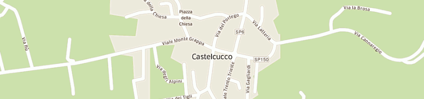 Mappa della impresa enik promotion srl a CASTELCUCCO