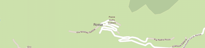 Mappa della impresa polo confezioni di cruppi marina e c snc a ROSSA