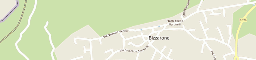 Mappa della impresa beretta virginio a BIZZARONE