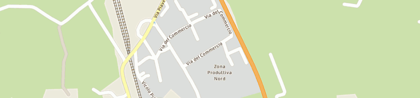 Mappa della impresa societa' bocciofila cornudese monterocca a CORNUDA
