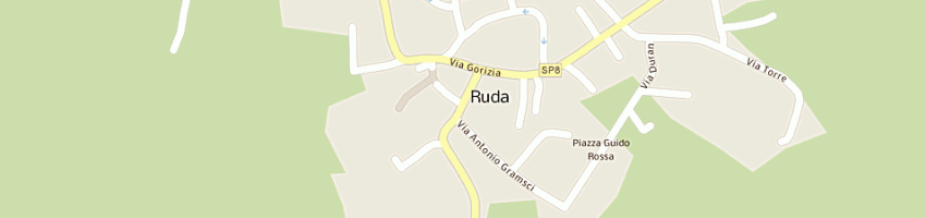 Mappa della impresa coro polifonico di ruda a RUDA