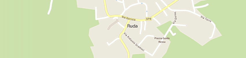 Mappa della impresa comune di ruda a RUDA