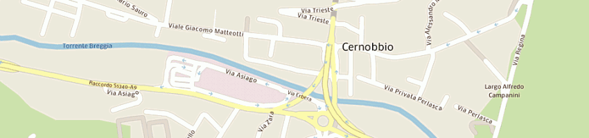 Mappa della impresa municipio di cernobbio a CERNOBBIO