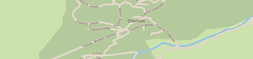 Mappa della impresa comune di chamois a CHAMOIS