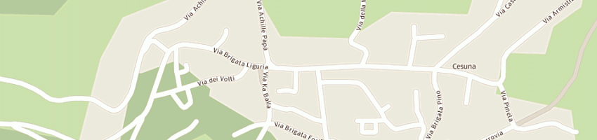 Mappa della impresa spiller pietro a ROANA