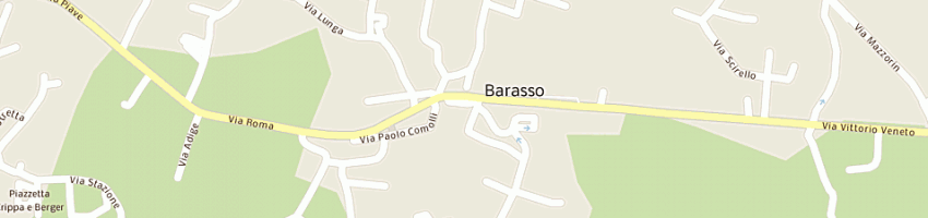 Mappa della impresa bistrot snc a BARASSO