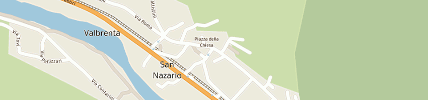 Mappa della impresa poste italiane a SAN NAZARIO