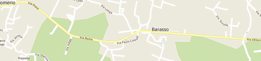 Mappa della impresa cafe' del borgo di izzo federico a BARASSO