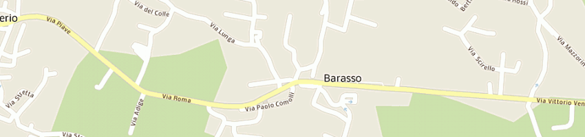 Mappa della impresa ferrari maurizio a BARASSO