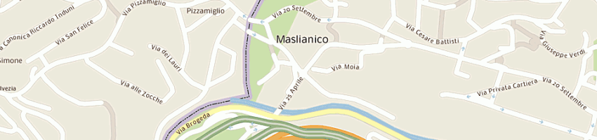 Mappa della impresa catalano rocco a MASLIANICO