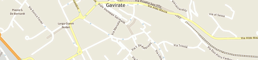 Mappa della impresa geo tour vacanze snc a GAVIRATE