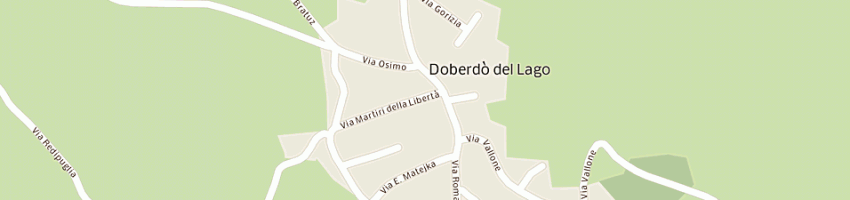 Mappa della impresa ferfolja romina a DOBERDO DEL LAGO