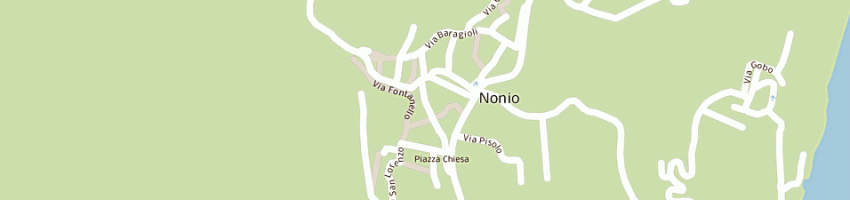 Mappa della impresa primatesta silvano a NONIO
