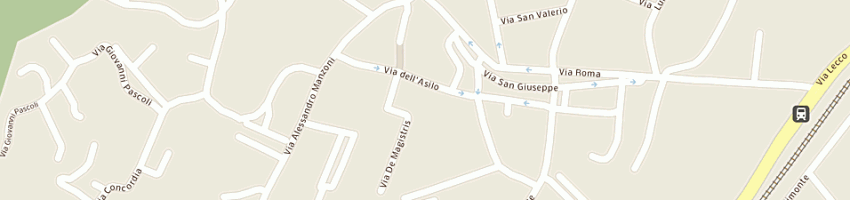 Mappa della impresa firs italia di piazza simonetta e c sas a VALMADRERA