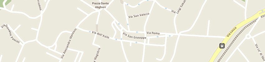 Mappa della impresa croce rossa italiana a VALMADRERA