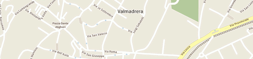 Mappa della impresa ghisleni gianmario a VALMADRERA