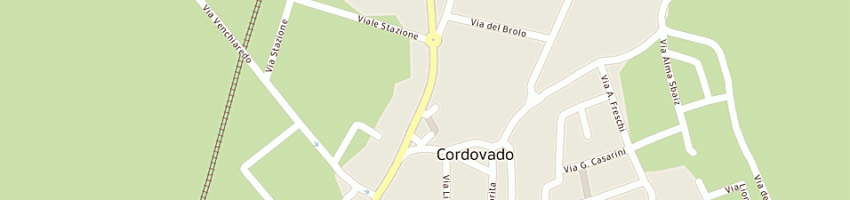 Mappa della impresa municipio a CORDOVADO
