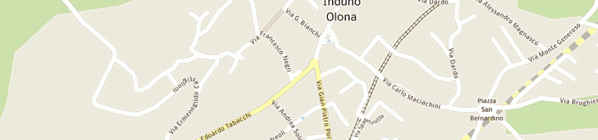 Mappa della impresa associazione claudio monteverdi a INDUNO OLONA