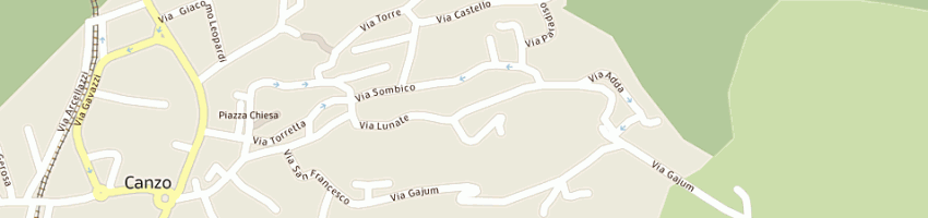 Mappa della impresa villa igea srl a CANZO