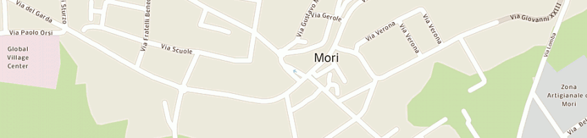 Mappa della impresa perini nicola a MORI