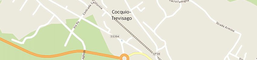 Mappa della impresa parrocchia s andrea a COCQUIO TREVISAGO