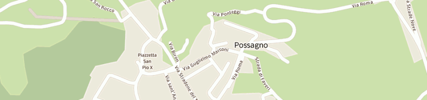 Mappa della impresa toscan giuseppe a POSSAGNO