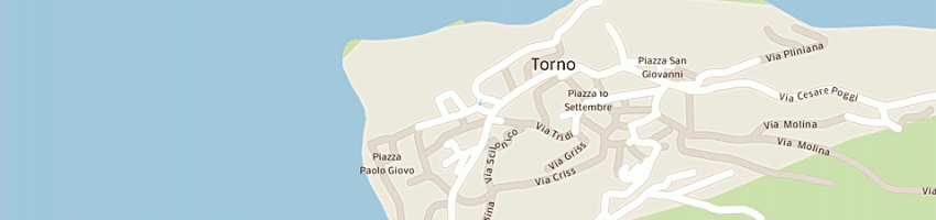 Mappa della impresa albergo ristorante vapore a TORNO